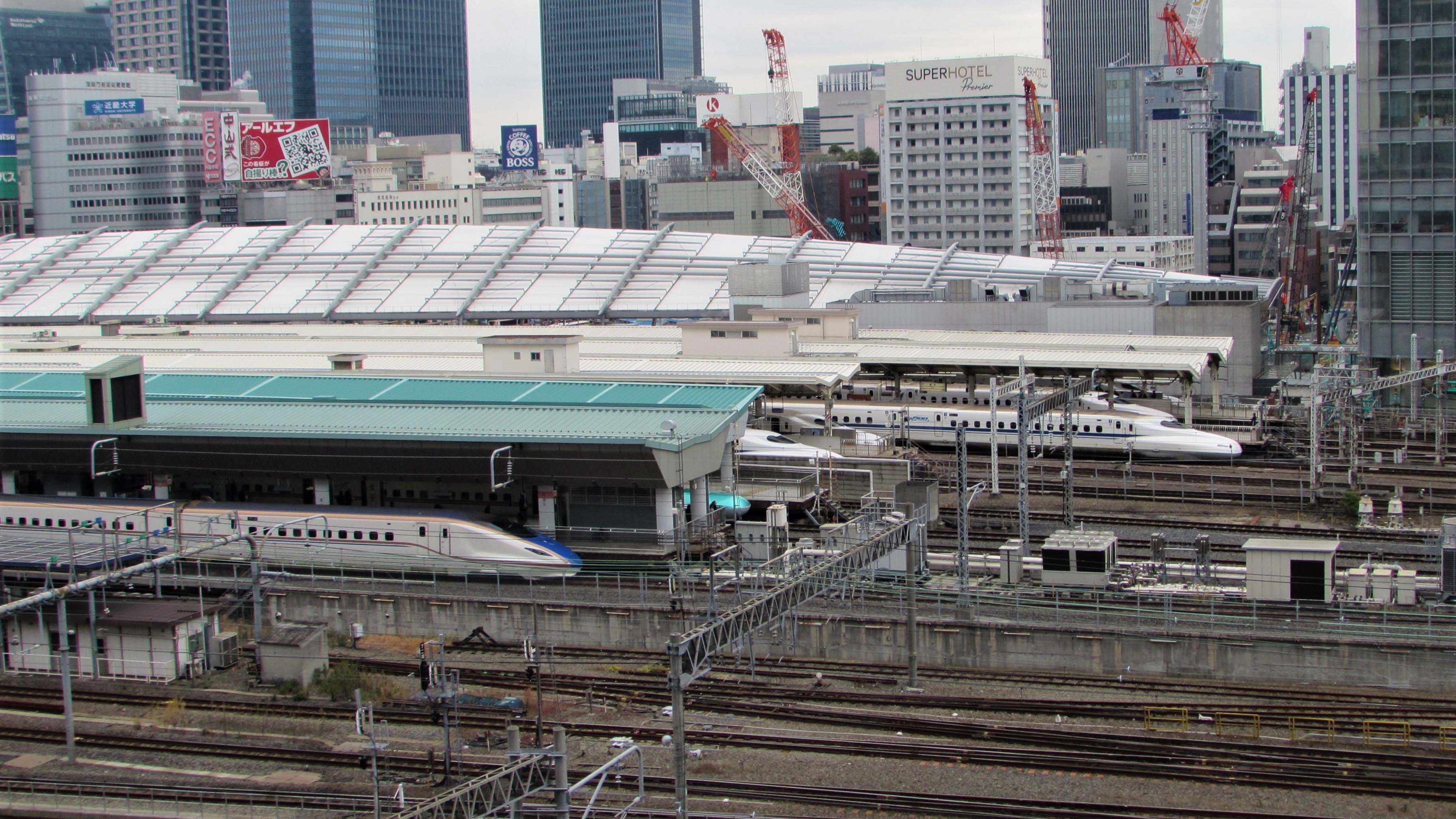 W7 N700 Shinkansen Tokyo Station