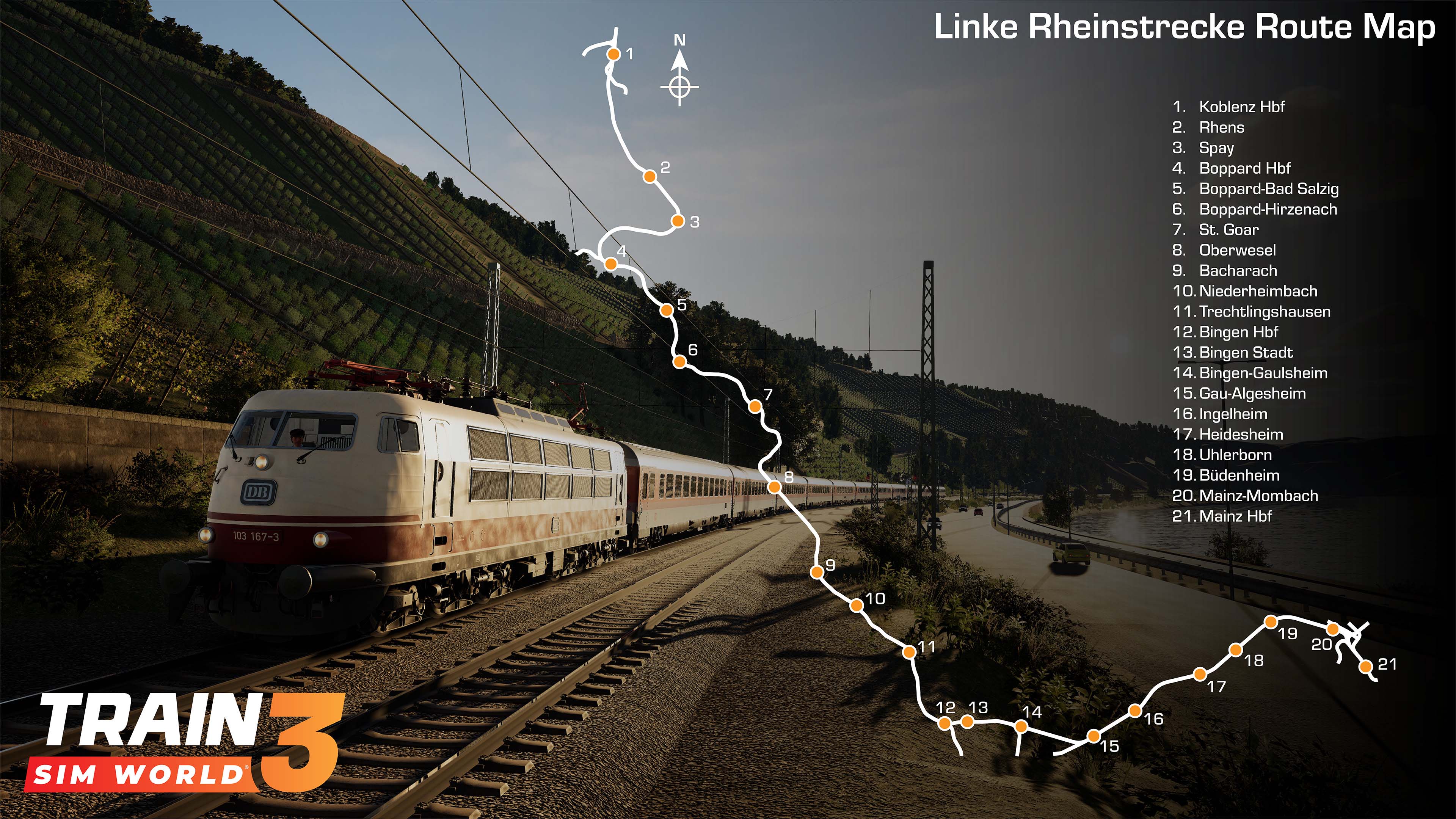 Linke Rheinstrecke Mainz Koblenz Out Now 