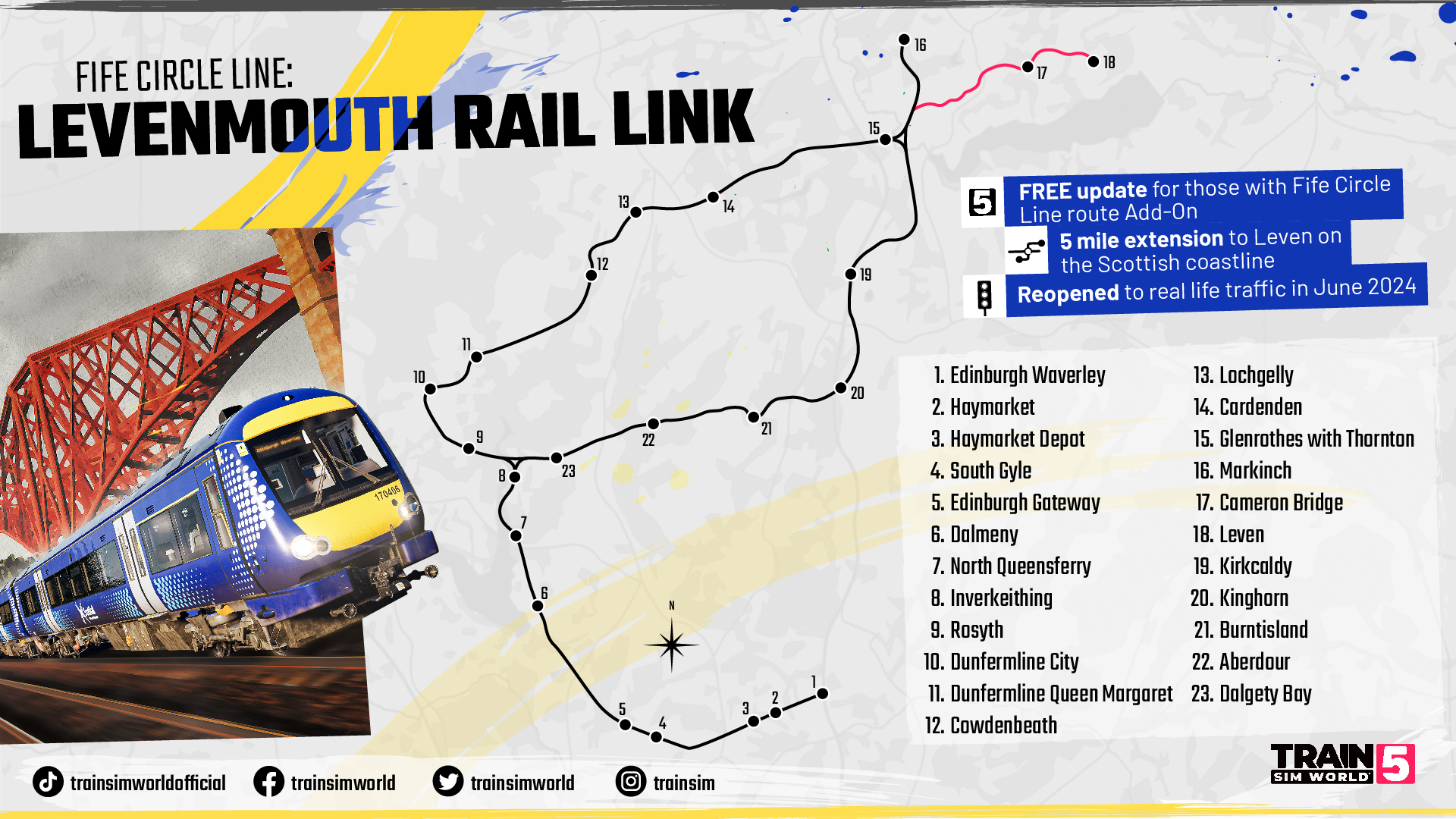 Free Update Fife Circle Levenmouth Rail Link Out Now 