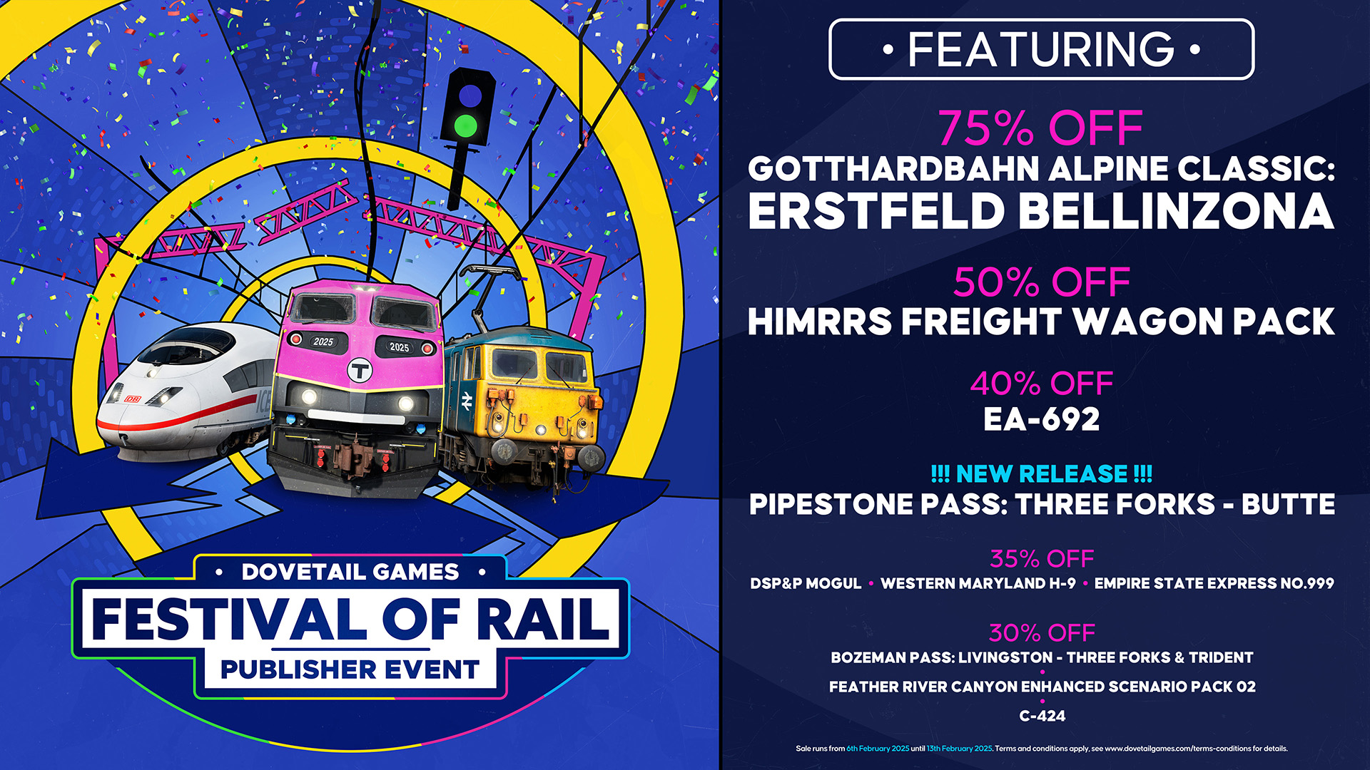 TS CLASSIC BARGAINS IN THE FESTIVAL OF RAIL!