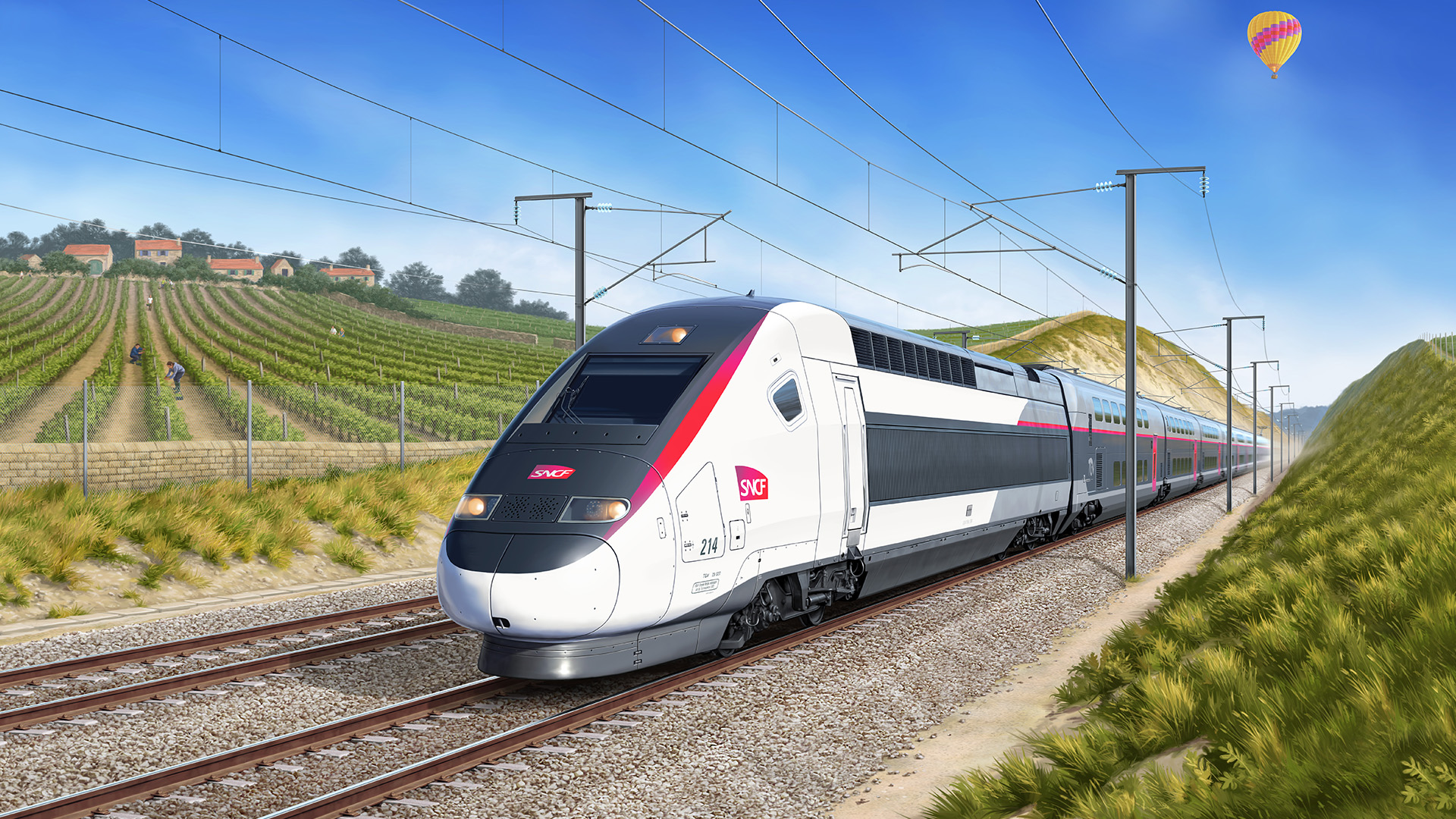 LGV Méditerranée: Marseille - Avignon