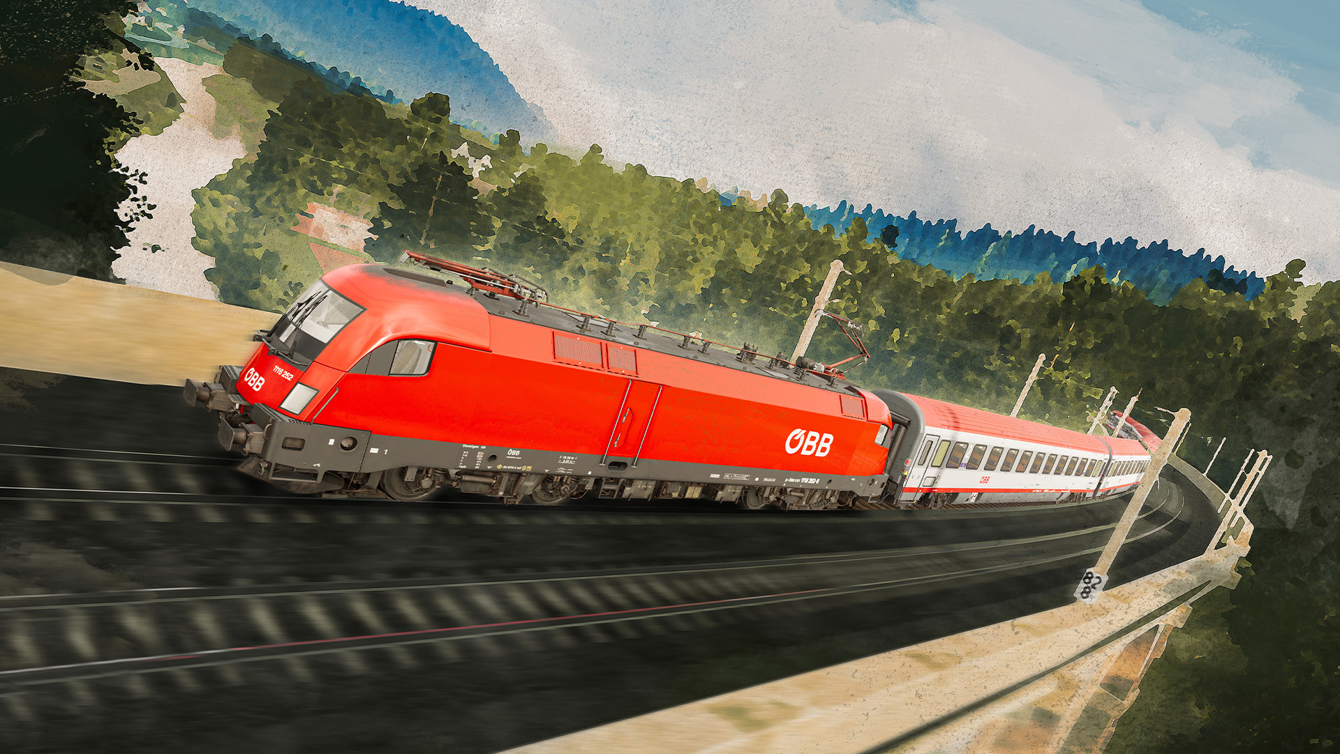 Semmeringbahn: Wiener Neustadt - Mürzzuschlag